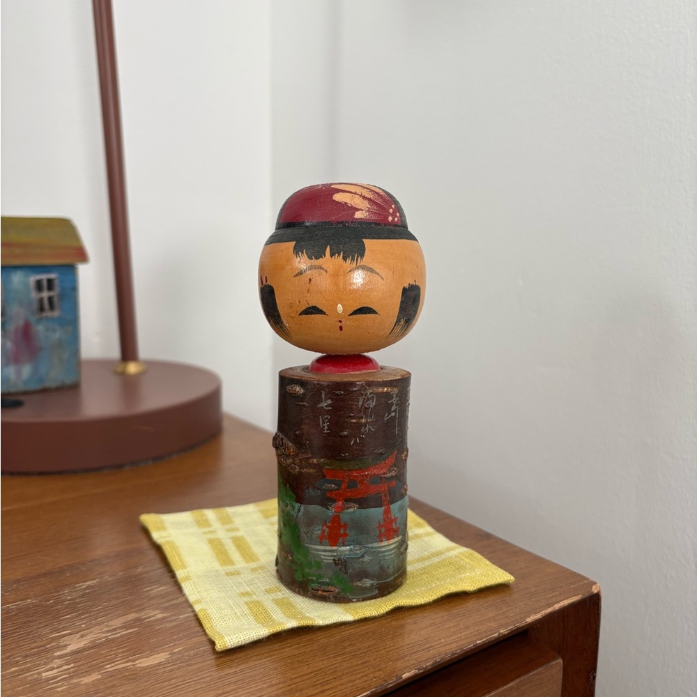 Vintage Kokeshi Doll